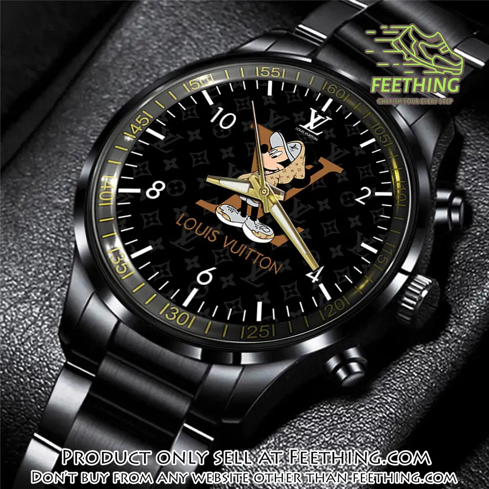 Lv luxury black fashion sport watch bwl1039 ft5940156